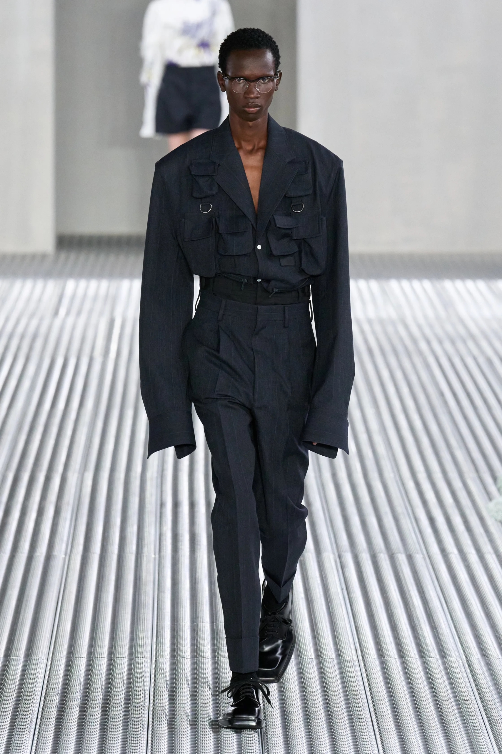 , Miuccia Prada &amp; Raf Simons Revive the 1940’s Schoolboy Silhouette in the SS24 Menswear Collection, Liminul Magazine