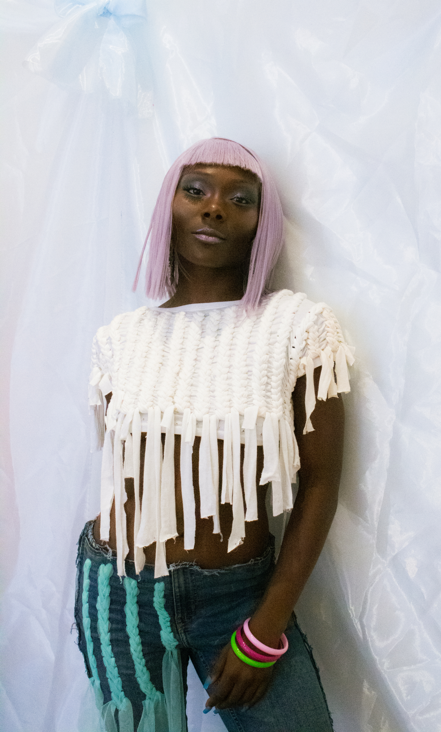 Ren&eacute;e, Ren&eacute;e SS27 Turns Barbicide Blue Into a Portal for Reinvention, Liminul Magazine